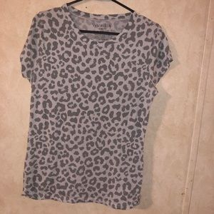 Girls cheetah print shirt